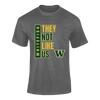 Whitefish Bulldogs They Not Like Us #1 Men's Premium SS T-Shirt