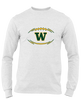 Whitefish Bulldogs Football #3 Men's Premium LS T-Shirt