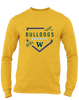 Whitefish Bulldogs Baseball #2 Men's LS T-Shirt