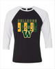 Whitefish Bulldogs Band # 2 Men's Baseball T-Shirt