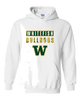 Whitefish Bulldogs Mascot #9 Men's Hoodie