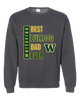 Whitefish Bulldogs Best Bulldog Dad Men's Sweatshirt