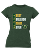 Whitefish Bulldogs Best Bulldog Mom Women's SS T-Shirt
