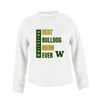 Whitefish Bulldogs Best Bulldog Mom Women's Sweatshirt
