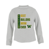 Whitefish Bulldogs Best Bulldog Mom Women's Sweatshirt