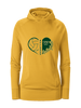 Whitefish Bulldogs Heart Volleyball Women's Hoodie