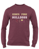 King's Fork Bulldogs KF Spirit Flag Men's LS T-Shirt