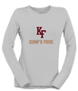 King's Fork Bulldogs KF Mascot #2 Women's LS T-Shirt