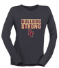 King's Fork Bulldogs KF Strong #1 Women's Premium LS T-Shirt