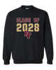 King's Fork Bulldogs KF Class of 2028 Men's Sweatshirt