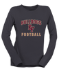 King's Fork Bulldogs KF Football #1 Women's Premium LS T-Shirt