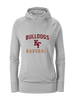 King's Fork Bulldogs KF Baseball #1 Women's Hoodie