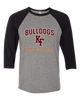 King's Fork Bulldogs KF Baseball #1 Women's Baseball T-Shirt