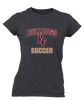 King's Fork Bulldogs KF Soccer #1 Women's SS T-Shirt