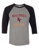 King's Fork Bulldogs KF Soccer #1 Men's Baseball T-Shirt
