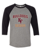 King's Fork Bulldogs KF Senior #1 Women's Baseball T-Shirt
