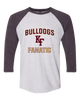 King's Fork Bulldogs KF Fanatic Women's Baseball T-Shirt