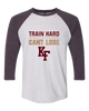 King's Fork Bulldogs KF Train Hard, Can't Lose Women's Baseball T-Shirt