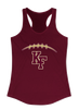 King's Fork Bulldogs KF Football #2 Women's Tank Top