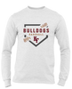 King's Fork Bulldogs KF Baseball #2 Men's LS T-Shirt