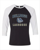 West Albany Bulldogs Lacrosse Women's Baseball T-Shirt