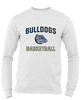 West Albany Bulldogs Basketball #1 Men's LS T-Shirt