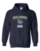 West Albany Bulldogs Dad Men's Hoodie