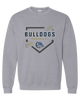 West Albany Bulldogs Baseball #2 Men's Sweatshirt