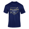 West Albany Bulldogs Baseball #2 Men's SS T-Shirt