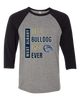 West Albany Bulldogs Best Bulldog Fan Women's Baseball T-Shirt