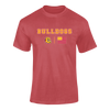 Hancock Bulldogs Team Colors Flag Men's SS T-Shirt