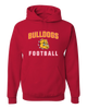 Hancock Bulldogs Football #1 Men's Premium Hoodie