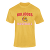 Hancock Bulldogs Baseball #1 Men's SS T-Shirt
