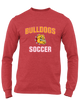 Hancock Bulldogs Soccer #1 Men's LS T-Shirt