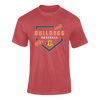 Hancock Bulldogs Baseball #2 Men's Premium SS T-Shirt