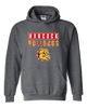 Hancock Bulldogs Mascot #9 Men's Hoodie