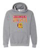 Hancock Bulldogs Mascot #9 Men's Hoodie