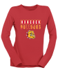 Hancock Bulldogs Mascot #9 Women's Premium LS T-Shirt