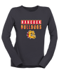 Hancock Bulldogs Mascot #9 Women's LS T-Shirt