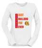 Hancock Bulldogs Best Bulldog Fan Women's LS T-Shirt