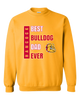 Hancock Bulldogs Best Bulldog Dad Men's Sweatshirt