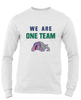 Waukegan Bulldogs We Are One Team Men's Premium LS T-Shirt