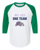 Waukegan Bulldogs We Are One Team Women's Baseball T-Shirt