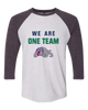 Waukegan Bulldogs We Are One Team Women's Baseball T-Shirt