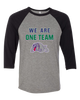 Waukegan Bulldogs We Are One Team Men's Baseball T-Shirt