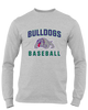 Waukegan Bulldogs Baseball #1 Men's LS T-Shirt