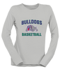 Waukegan Bulldogs Basketball #1 Women's Premium LS T-Shirt