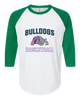 Waukegan Bulldogs Basketball #1 Men's Baseball T-Shirt