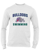 Waukegan Bulldogs Swimming Men's Premium LS T-Shirt