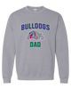 Waukegan Bulldogs Dad Men's Sweatshirt